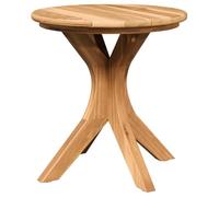 vidaXL Table de Jardin Ø40x41 cm Bois Massif Teck