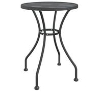 Vidaxl Table De Jardin Ø60x72 Cm Maille Métallique Anthracite