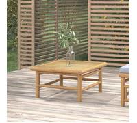 vidaXL Table de jardin 65x55x30 cm bambou 362282