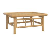 Table De Jardin 65x55x30 Cm Bambou