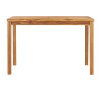 vidaXL Table de jardin à manger 120x70x77 cm teck massif