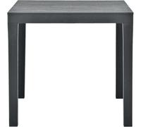 Table Qu.80 x 80 Bali Anthracite