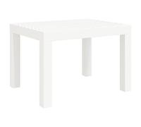 Table de Jardin Meuble de Patio Mobilier de Terrasse Extérieur PP vidaXL