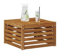 Siège d'angle Bois d'Acacia Massif Naturel 59 x 59 x 37 cm