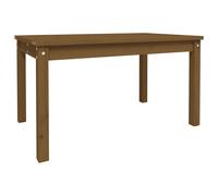 vidaXL Table de jardin marron miel 82,5x50,5x45 cm bois massif de pin 824116