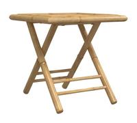 vidaXL Table de jardin pliable 45x45x45 cm bambou – modèle 365877