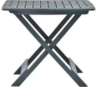 vidaXL Table de jardin pliante vert 79x72x70 cm plastique
