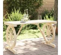 Table de Jardin, Table à Manger Rectangulaire, Meuble de Pique-nique Patio Balcon Arrière-cour Terrasse Extérieur, 365113