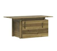 vidaXL Table de Jardin, Table à Manger Rectangulaire, Meuble de Pique-Nique Patio Balcon Arrière-Cour Terrasse Extérieur, Bois de Pin Imprégné