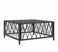 vidaXL Table de jardin / table basse 364145 – Cadre en acier, table d'appoint flexible