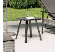 vidaXL Table de jardin – Table basse/appoint 362809 – Moderne, acier anthracite 34x34x38 cm