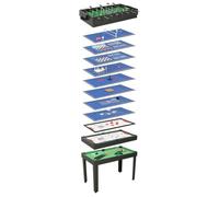 Table de jeu multiple 15 en 1 121x61x82 cm Noir