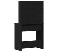 vidaXL Coiffeuse Chêne noir 74.5 x 40 x 141 cm Bois composite
