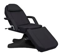 vidaXL Table de massage Lit de beauté 180x62x(86,5-118) cm Noir G