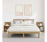vidaXL Table de nuit 2 pcs chêne artisanal 40 x 35 x 60 cm