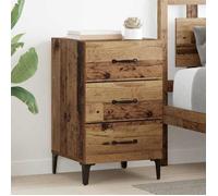 vidaXL Table de nuit - Meuble sympa pour la chambre, rangement moderne pour petit espace. Idéal pour le salon 880622