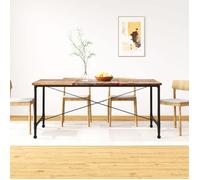 vidaXL Table de salle à manger Bois de récupération massif 180 cm 243995