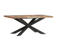 vidaXL Table de Salle à Manger 180x90x76cm Bois de récupération Solide