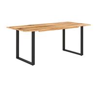 vidaXL Table de salle à manger 180x90x76 cm Bois d'acacia massif
