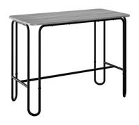 vidaXL Table de salle à manger 100 x 50 x 75 cm en bois d'ingénierie, table contemporaine rectangulaire, salon, cuisine et salle à manger, design moderne pour votre maison