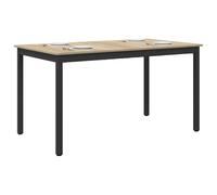 vidaXL Table de Salle à Manger/Table de Repas 140 x 80 x 75 cm MÉTAL