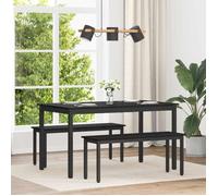 vidaXL Table de salle à manger / Table de repas 140 x 80 x 75 cm MÉTAL 892644