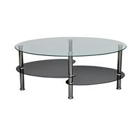 vidaXL Table de Salon/Table Basse Noire Barcelone