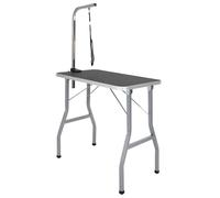 Vidaxl Table De Toilettage Ajustable Pour Chiens Chats 1 Potence