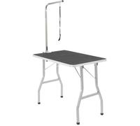 vidaXL Table de Toilettage Ajustable pour Chiens Chats 1 Potence