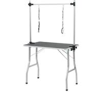 Vidaxl Table De Toilettage Ajustable Pour Chiens Chats 2 Potences