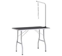 Vidaxl Table De Toilettage Réglable Pour Chiens Avec 1 Boucle