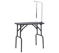 Vidaxl Table De Toilettage Réglable Pour Chiens Avec 1 Boucle