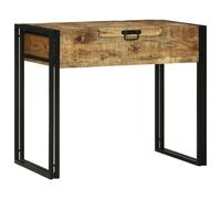 Vidaxl Table De Toilette 90x50x75 Cm En Bois Massif De Manguier