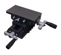 vidaXL Table d'étau à glissière transversale manuelle