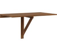 vidaXL Table murale pliante marron imitation chêne 100x60x56 cm Bois composite