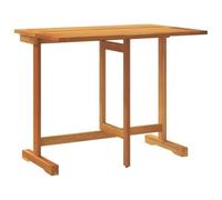 vidaXL Table pliable de balcon 90x60x72 cm en bois d'acacia solide
