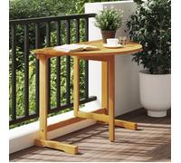 vidaXL Table pliable de balcon 364896 90x60x72 cm bois d'acacia solide Marron