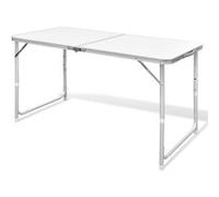 vidaXL Table Pliable de Camping Portable Balcon Terrasse Pique-Nique Extérieur