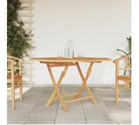 Vidaxl Table Pliable De Jardin 110x110x75 Cm Bois Massif De Teck