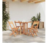 vidaXL Table pliable de jardin papillon 120x70x75 cm Bois teck solide
