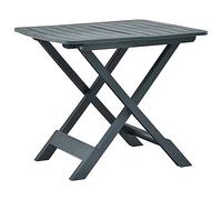 vidaXL Table pliante de jardin Plastique Vert 79x72x70 cm