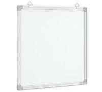 vidaXL Tableau blanc magnétique 60 x 60 cm cadre aluminium