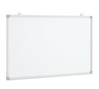 vidaXL Tableau blanc magnétique 80×50×1,7 cm aluminium effaçable à sec mural