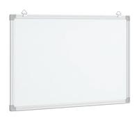 vidaXL Tableau blanc magnétique 80 x 60 x 1,7 cm aluminium