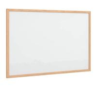 vidaXL Tableau Blanc magnétique avec Cadre Bois de pin Massif 60x40 cm, Tableau magnétique effaçable à Sec, Tableau magnétique, Tableau d'écriture Mural