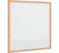 vidaXL Tableau blanc magnétique avec cadre en pin massif 40x40 cm