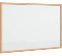 vidaXL Tableau blanc magnétique avec cadre en pin massif 60x40 cm