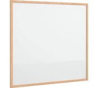 vidaXL Tableau blanc magnétique avec cadre en pin massif 60x55 cm