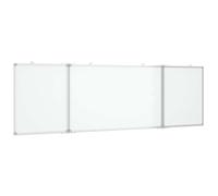 vidaXL Tableau blanc magnétique pliable 160x60x1,7 cm aluminium