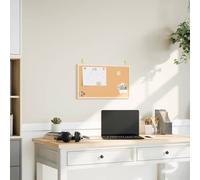 vidaXL Tableau en liège avec cadre bois de pin massif 60x40 cm